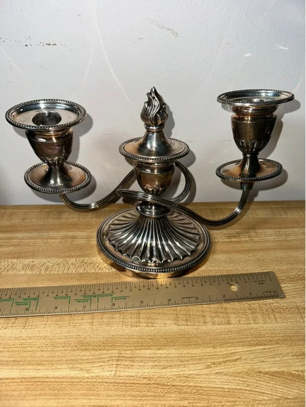 Barker-Ellis VTG England Silver-plated 3 light Candelabra